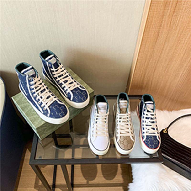 Tennis 1977 high top shoes Designers Canvas Casual Shoe Women Men Shoes Ace sneaker Rubber Sole Embroidered Beige Washed Jacquard Denim Fashion Classic Size 35-46 ll5
Tennis 1977 high top shoes Designers Canvas Casual Shoe Women Men Shoes Ace sneaker Rubber Sole Embroidered Beige Washed Jacquard Denim Fashion Classic Size 35-46 ll5