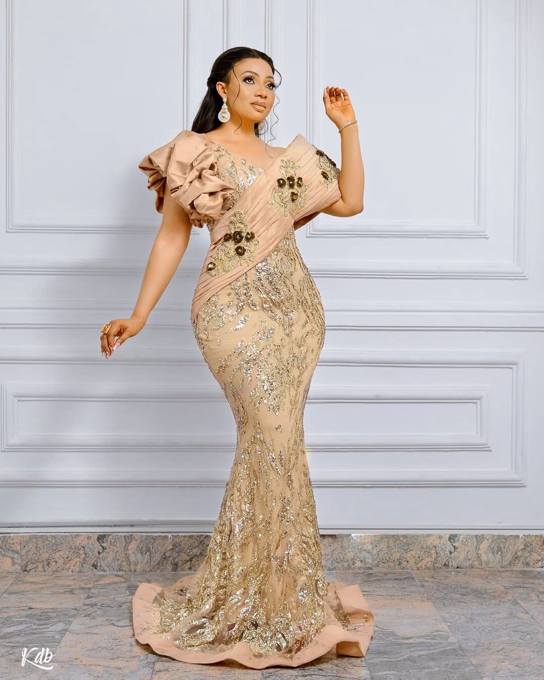 Luxury Beadings Aso Ebi Prom Dresses Mermaid Floor Length Sequins Appliques Custom Made Formal Party Evening Gowns, Chocolate
Luxury Beadings Aso Ebi Prom Dresses Mermaid Floor Length Sequins Appliques Custom Made Formal Party Evening Gowns, Chocolate