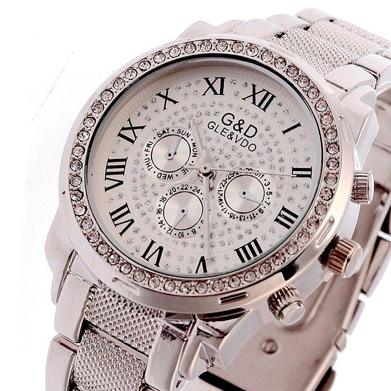 Wristwatches Brand 2022 Stainless Steel Chain Fashion Gold Watch Women Quartz WatchesWristwatches
Wristwatches Brand 2022 Stainless Steel Chain Fashion Gold Watch Women Quartz WatchesWristwatches