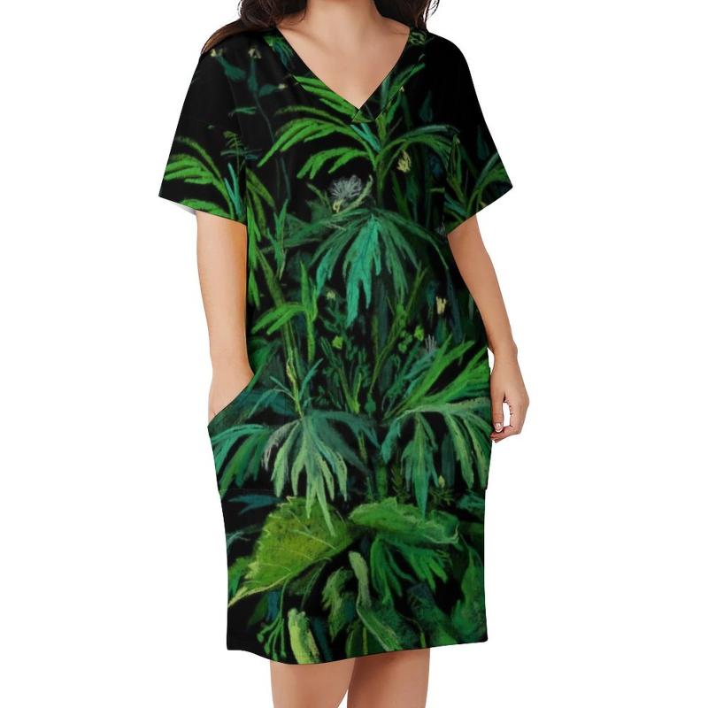 Plus Size Dresses Green Black Casual Dress Women Greenery Colorful Floral Art Trendy Short Sleeve Aesthetic Graphic SizePlus, Style-12
Plus Size Dresses Green Black Casual Dress Women Greenery Colorful Floral Art Trendy Short Sleeve Aesthetic Graphic SizePlus, Style-12