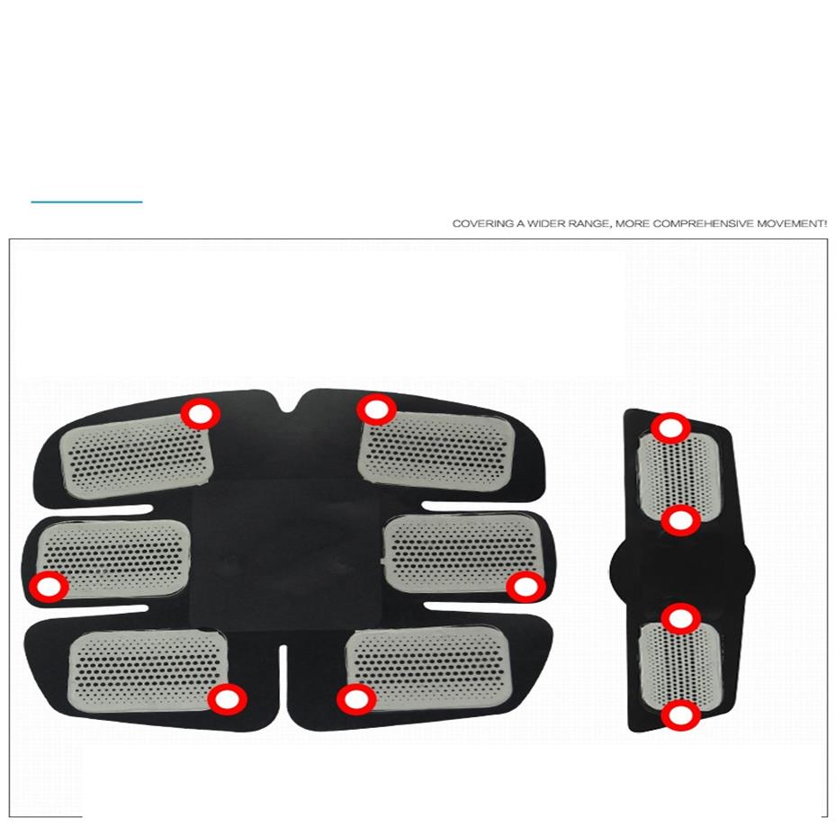 ABS Stimulator Smart Fitness Abdominal EMS Electrical muscle stimulation Muscle Exerciser Belt Fat Burner Massager Body Slimming P