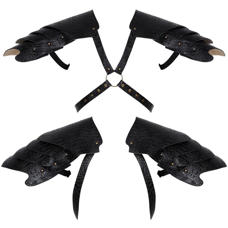 Fingerless Gloves Mens Steampunk Body Chest Belt Harness Erotic Cosplay Knights Shoulder Armors Wet Look Leather Muscle Restraints Straps Co
Fingerless Gloves Mens Steampunk Body Chest Belt Harness Erotic Cosplay Knights Shoulder Armors Wet Look Leather Muscle Restraints Straps Co