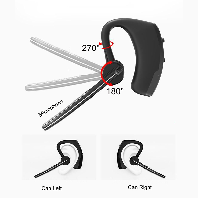 4.2 In-ear CSR V8 Bluetooth Earphones Business Earbuds Headphone Listen to Music Voice Call With Retail Box for iPhone 15 14 Samsung S22 LG MOTO Xiaom