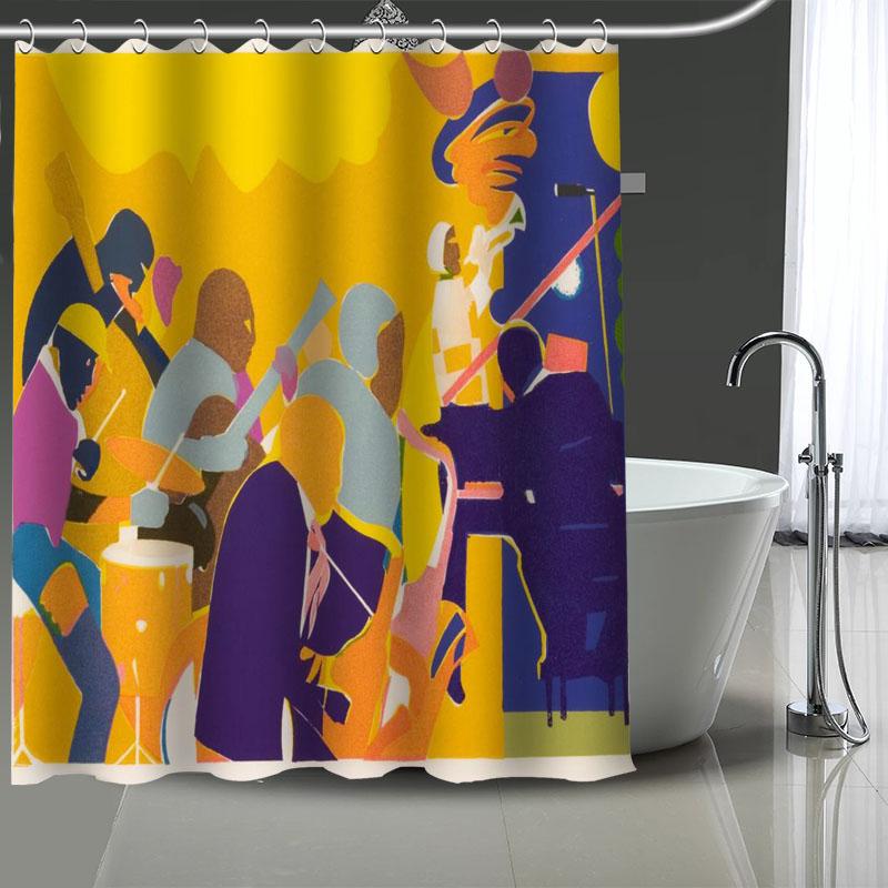 Shower Curtains Waterproof Curtain Can Be Customized Color Figure Painting Bathroom Bath Supplies Polyester
Shower Curtains Waterproof Curtain Can Be Customized Color Figure Painting Bathroom Bath Supplies Polyester