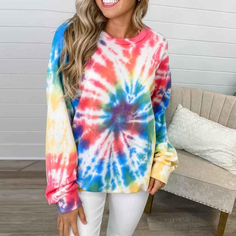 Women' Hoodies & Sweatshirts @ Women Tie-dyed Long Sleeves Gradients Pullover Sweatshirt Plus Size 2022 Oversize Ladies Pullovers, Multicolor
Women' Hoodies & Sweatshirts @ Women Tie-dyed Long Sleeves Gradients Pullover Sweatshirt Plus Size 2022 Oversize Ladies Pullovers, Multicolor