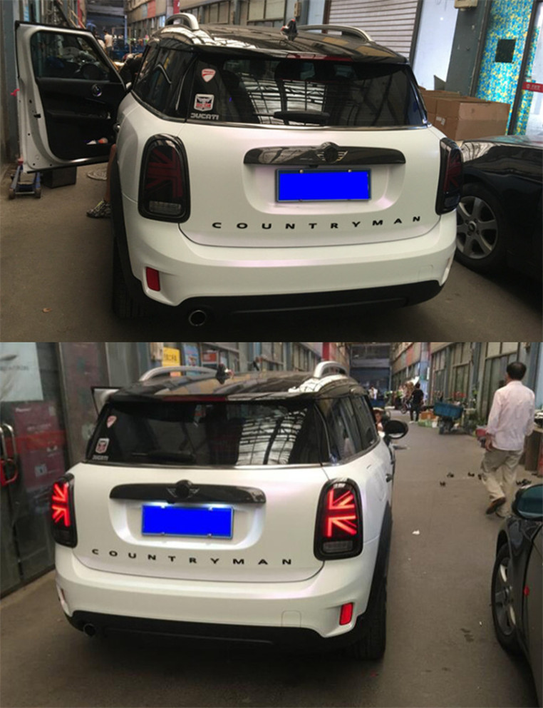 Rear Parking Lamp For MINI Cooper LED Tail Light 20 14-20 20 F60 Taillights DRL Reverse LED Turn Signal Brake Lights