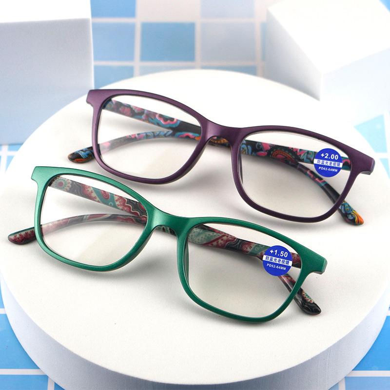 Sunglasses Fashion Women Reading Glasses Flower Print Resin Read Eyeglasses Magnifying Presbyopic Eyewear 1.0- 4.0Sunglasses
Sunglasses Fashion Women Reading Glasses Flower Print Resin Read Eyeglasses Magnifying Presbyopic Eyewear 1.0- 4.0Sunglasses