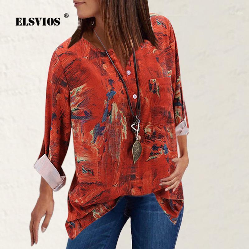 Autumn Women V Neck Long Sleeve Blouse Vintage Printed Casual Streetwear Tops Ladies Elegant Button Office Blouses Plus Size Women' & Shirt, Red
Autumn Women V Neck Long Sleeve Blouse Vintage Printed Casual Streetwear Tops Ladies Elegant Button Office Blouses Plus Size Women' & Shirt, Red