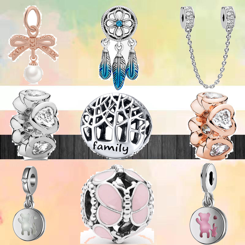 Fit pandora charms 925 bracelet Bead Original box Fashion Silver Color Family Butterfly Dream European charm jewelry
Fit pandora charms 925 bracelet Bead Original box Fashion Silver Color Family Butterfly Dream European charm jewelry