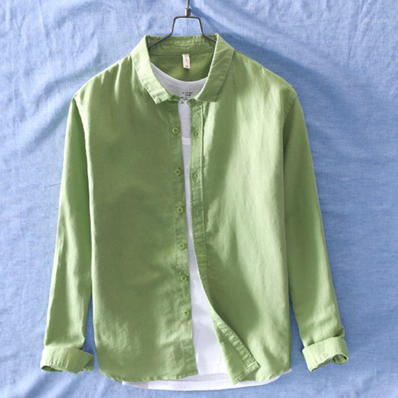 Men's Casual Shirts High Quality 2022 Mens Linen Long Sleeve Cotton Solid Color Large Size -3XL Fashion Slim Male Tops, Gray
Men's Casual Shirts High Quality 2022 Mens Linen Long Sleeve Cotton Solid Color Large Size -3XL Fashion Slim Male Tops, Gray