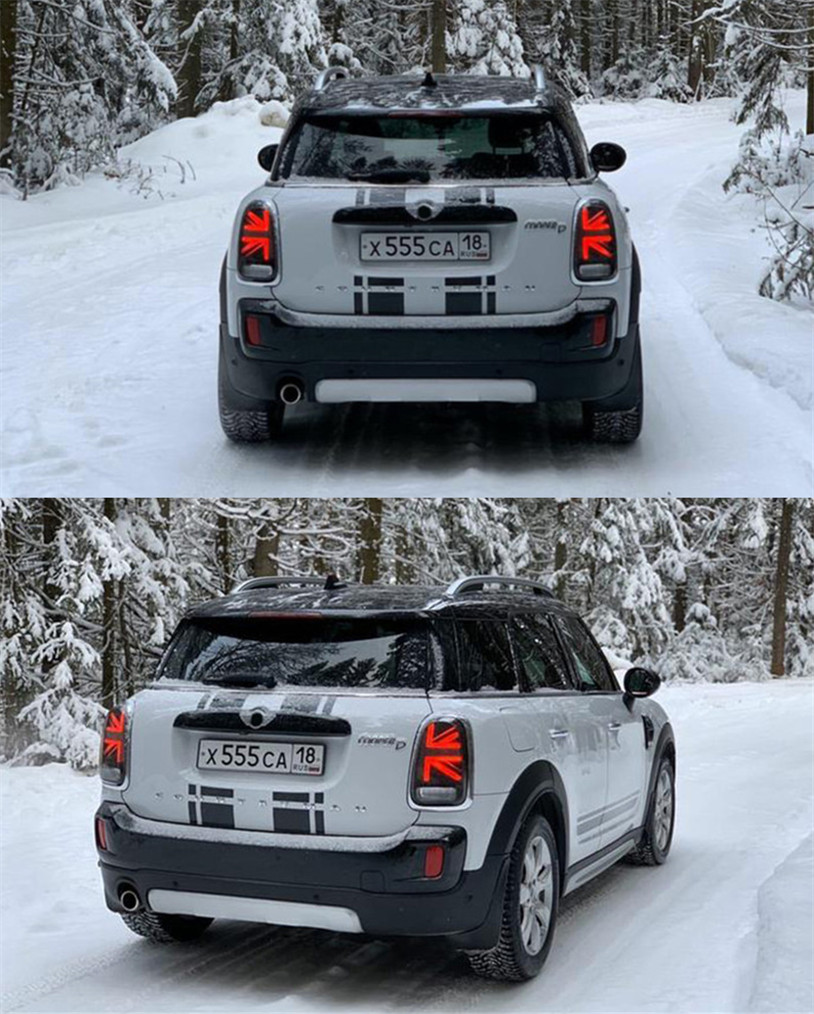 Rear Parking Lamp For MINI Cooper LED Tail Light 20 14-20 20 F60 Taillights DRL Reverse LED Turn Signal Brake Lights