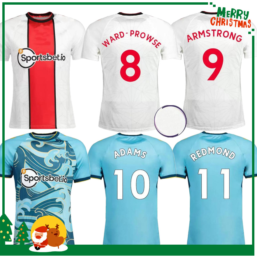 22 23 Southampton soccer jersey 2022 2023 football shirts ADAMS ELYOUNOUSSI REDMOND ARMSTRONG Men uniforms, T shirt
22 23 Southampton soccer jersey 2022 2023 football shirts ADAMS ELYOUNOUSSI REDMOND ARMSTRONG Men uniforms, T shirt