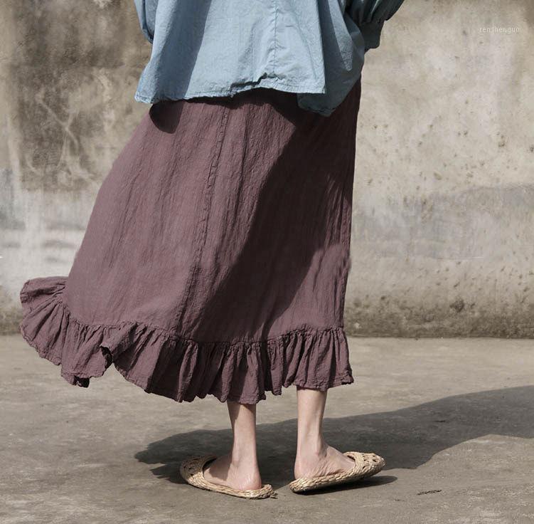 Skirts 2022 Spring And Autumn Cotton Linen Ruffles Skirt Irregular Women D812, Picture colour
Skirts 2022 Spring And Autumn Cotton Linen Ruffles Skirt Irregular Women D812, Picture colour