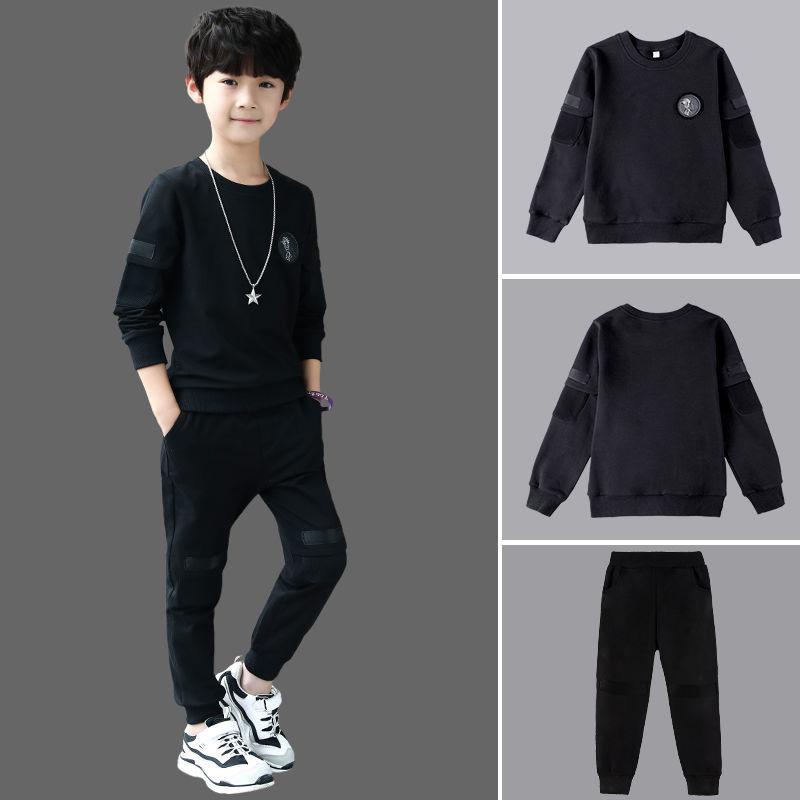 Clothing Sets Children's Boy Spring Suit 2022 And Autumn Sports Sweater Two-piece Korean Fashion TrendClothing, Photo color2
Clothing Sets Children's Boy Spring Suit 2022 And Autumn Sports Sweater Two-piece Korean Fashion TrendClothing, Photo color2