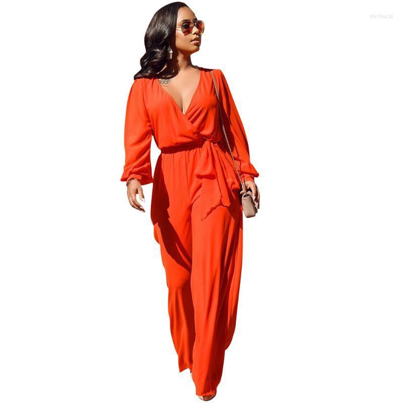 Women' Jumpsuits & Rompers Fashion Long Sleeve Jumpsuit Woman Romper 2022 Casual Overalls Bodycon Bodysuit, Orange
Women' Jumpsuits & Rompers Fashion Long Sleeve Jumpsuit Woman Romper 2022 Casual Overalls Bodycon Bodysuit, Orange