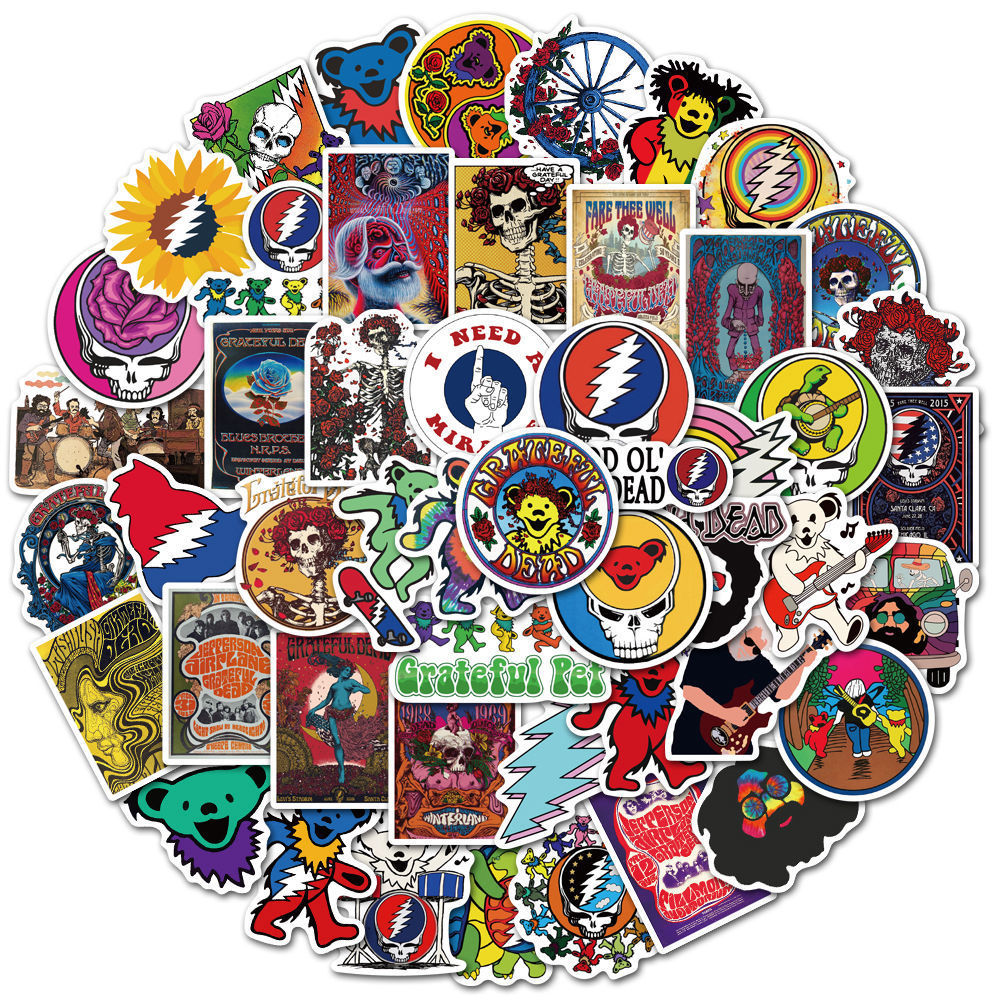 Waterproof sticker 50PCS Cool Grateful Dead Stickers for Car Bike Motorcycle Laptop Luggage Phone Case Guitar Vinyl Decal Rock Music Sticker Bomb Car stickers, Black
Waterproof sticker 50PCS Cool Grateful Dead Stickers for Car Bike Motorcycle Laptop Luggage Phone Case Guitar Vinyl Decal Rock Music Sticker Bomb Car stickers, Black