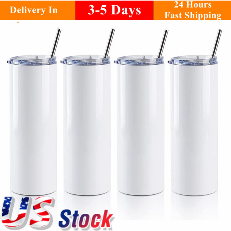 2 Days Delivery 20oz Sublimation Tumblers With Plastic Straw 304 Stainless Steel Straight Blank Coaster Mugs Outdoor Doubel Wall Thermos Cups US/CA Local Warehouse, White
2 Days Delivery 20oz Sublimation Tumblers With Plastic Straw 304 Stainless Steel Straight Blank Coaster Mugs Outdoor Doubel Wall Thermos Cups US/CA Local Warehouse, White