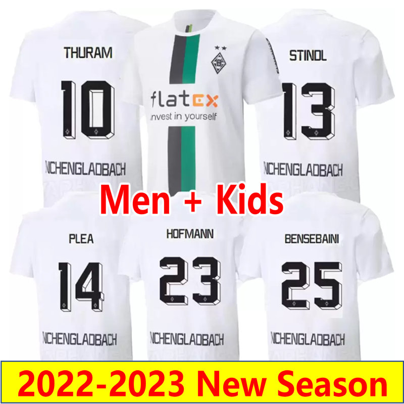 22 23 Borussia Monchengladbach soccer Jerseys GINTER THURAM foootball shirts 2022 2023 Gladbach PLEA ZAKARIA NEUHAUS camesitas HOFMANN EMBOLO MEN KIDS set mykit, 22-23 home
22 23 Borussia Monchengladbach soccer Jerseys GINTER THURAM foootball shirts 2022 2023 Gladbach PLEA ZAKARIA NEUHAUS camesitas HOFMANN EMBOLO MEN KIDS set mykit, 22-23 home