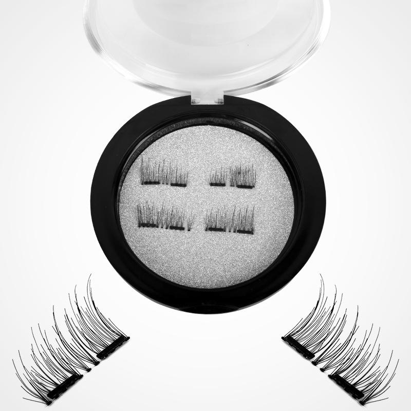 False Eyelashes 4pcs/set Magnetic Eyelash With 2 Magnets 3D Lashes Natural For Mink Extension Long Reusable Glue-Free Easy WearFalse
False Eyelashes 4pcs/set Magnetic Eyelash With 2 Magnets 3D Lashes Natural For Mink Extension Long Reusable Glue-Free Easy WearFalse
