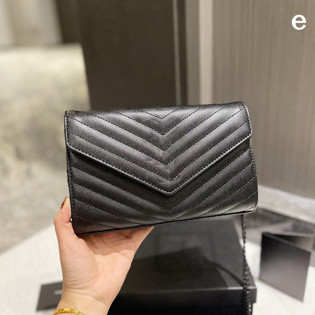 Women Genuine caviar Leather Designer Handbag Woman Bag High Quality Original Box WOC LOULOU Messenger Shoulder Purse Chain with card holder slot clutch Coin TOTE, Black-blackchain(caviar)
Women Genuine caviar Leather Designer Handbag Woman Bag High Quality Original Box WOC LOULOU Messenger Shoulder Purse Chain with card holder slot clutch Coin TOTE, Black-blackchain(caviar)