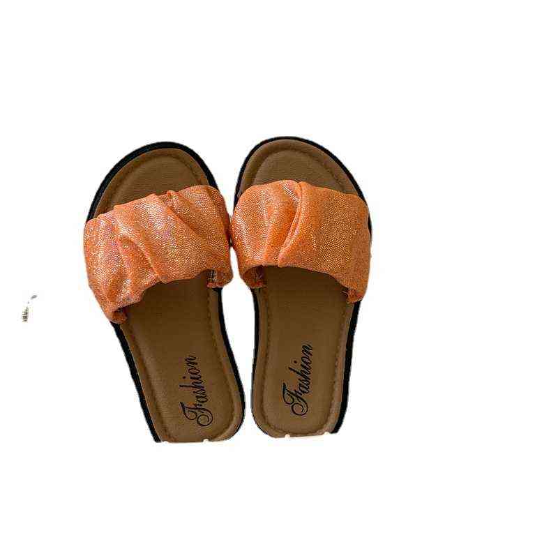 Childrens Slippers Summer Girls Sandals Fingerprint Point Fabric Wrinkles Small Girls Sandals Summer Baby Slippers Kids G220415
Childrens Slippers Summer Girls Sandals Fingerprint Point Fabric Wrinkles Small Girls Sandals Summer Baby Slippers Kids G220415