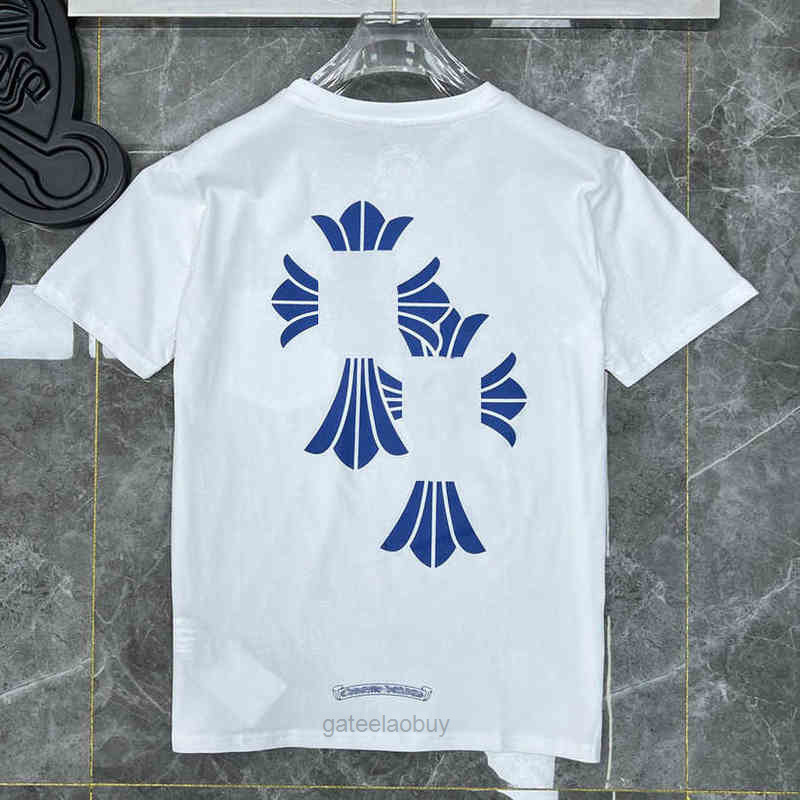 New Ch Chrome Classic Mens t Shirts Brand Top T-shirts White Short Sweater Casual Embossed Letter Horseshoe Sanskrit Cross Pattern Designers Hearts Original E5ni, 23 
New Ch Chrome Classic Mens t Shirts Brand Top T-shirts White Short Sweater Casual Embossed Letter Horseshoe Sanskrit Cross Pattern Designers Hearts Original E5ni, 23