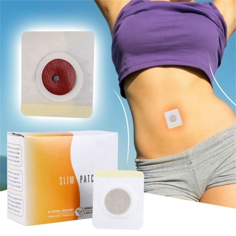 

3050100pcs Fat Weight Loss Detox Slim Patch Slimming Products Navel Sticker Loss Fat Patch for Belly Waist Fast Burning 220726, 30pcs