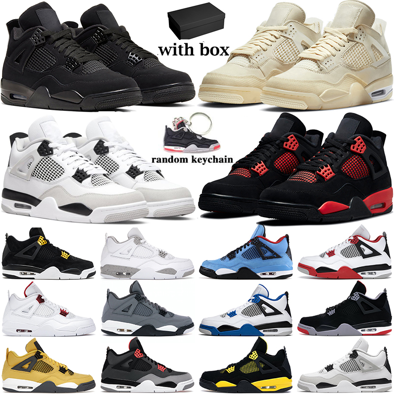4 4s men women basketball shoes jumpman Red Thunder Sail Black Cat White Oreo Pure Money Infrared Military Metallic Purple Cool Grey Motorsports mens sneakers, #19 40-47
4 4s men women basketball shoes jumpman Red Thunder Sail Black Cat White Oreo Pure Money Infrared Military Metallic Purple Cool Grey Motorsports mens sneakers, #19 40-47