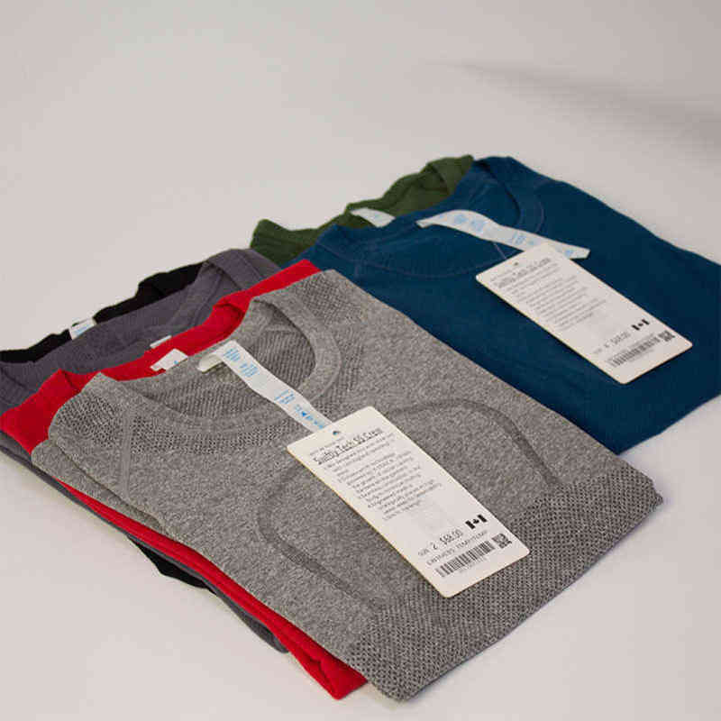 Brand Fashion Lulu t Shirts Short Sleeve o Neck Sports T-shirt Women Fitness Stretchy Yoga Tops Tshirts Breathable High Elastic Athletic Workout Lu Tees Erk7, Grey 1 short top
Brand Fashion Lulu t Shirts Short Sleeve o Neck Sports T-shirt Women Fitness Stretchy Yoga Tops Tshirts Breathable High Elastic Athletic Workout Lu Tees Erk7, Grey 1 short top