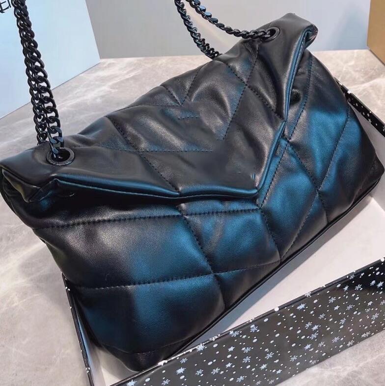 Black White Shoulder Bag Y-shaped Soft Cowhide Clutch Handbag Ladies Metal Flap Chain Letter Plain Handbags Large-capacity Famous Bag Crossbody Bags, Black 1
Black White Shoulder Bag Y-shaped Soft Cowhide Clutch Handbag Ladies Metal Flap Chain Letter Plain Handbags Large-capacity Famous Bag Crossbody Bags, Black 1