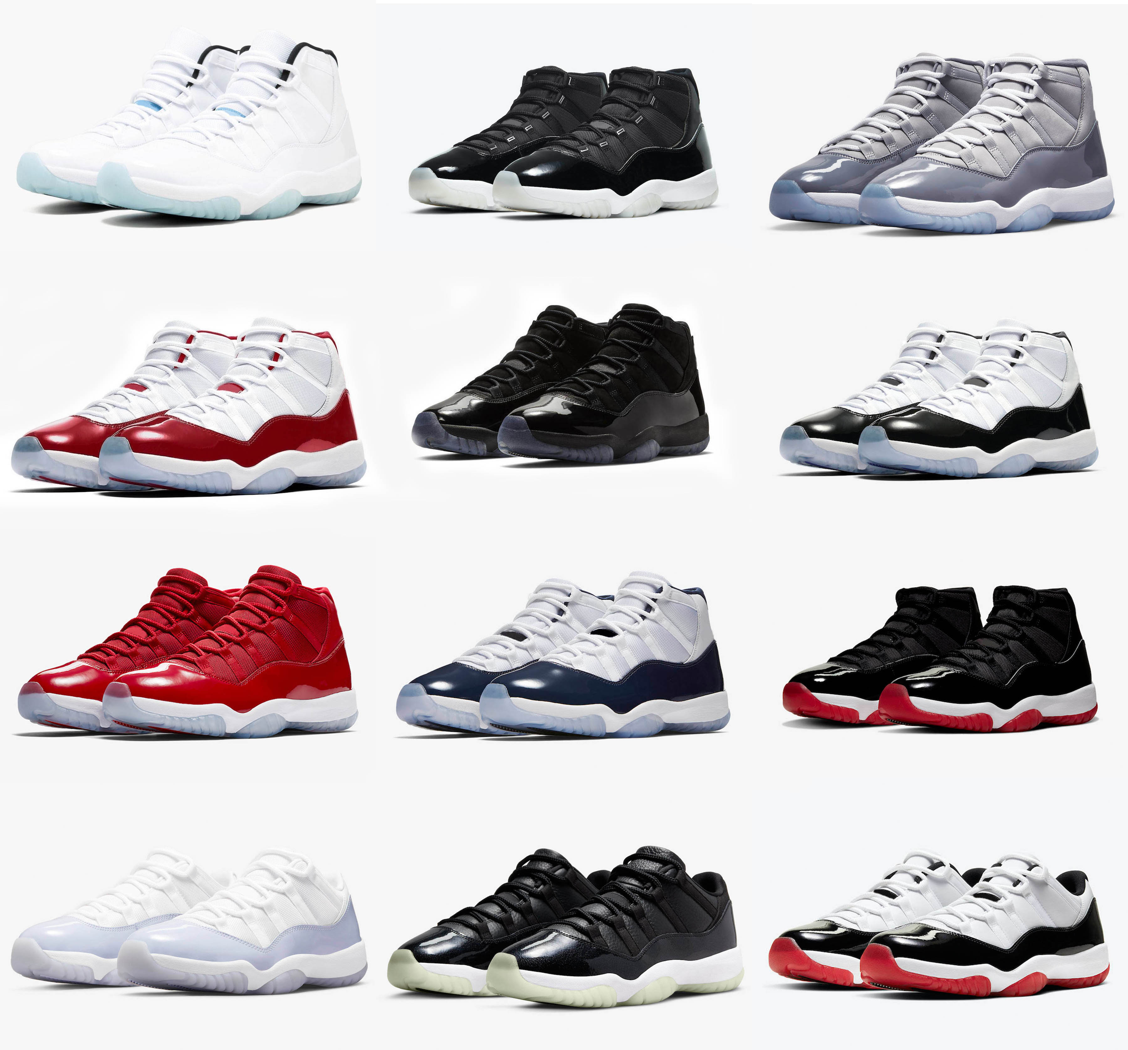 Release Authentic 11 Cherry Basketball Shoes Varsity Red Midnight Navy Space Jam Sneakers 11S Concord 45 Cool Grey Jubilee Bred Jeter Retro Men Sports Shoes With Box
Release Authentic 11 Cherry Basketball Shoes Varsity Red Midnight Navy Space Jam Sneakers 11S Concord 45 Cool Grey Jubilee Bred Jeter Retro Men Sports Shoes With Box