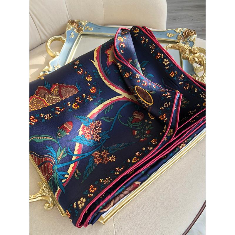 Scarves Real Silk Large Square Scarf Women Fashion Scarfe Thick Satin Soft 100% Ladies Shawl Spring Autumn 140 Cm 16 Mm
Scarves Real Silk Large Square Scarf Women Fashion Scarfe Thick Satin Soft 100% Ladies Shawl Spring Autumn 140 Cm 16 Mm