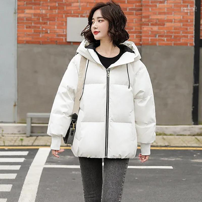 Women's Down & Parkas Oversized Quilted Coat For Women Winter Thick Warm Cropped Hooded Jacket Korean Fashion Solid Color Cotton Padded Stra, Red
Women's Down & Parkas Oversized Quilted Coat For Women Winter Thick Warm Cropped Hooded Jacket Korean Fashion Solid Color Cotton Padded Stra, Red