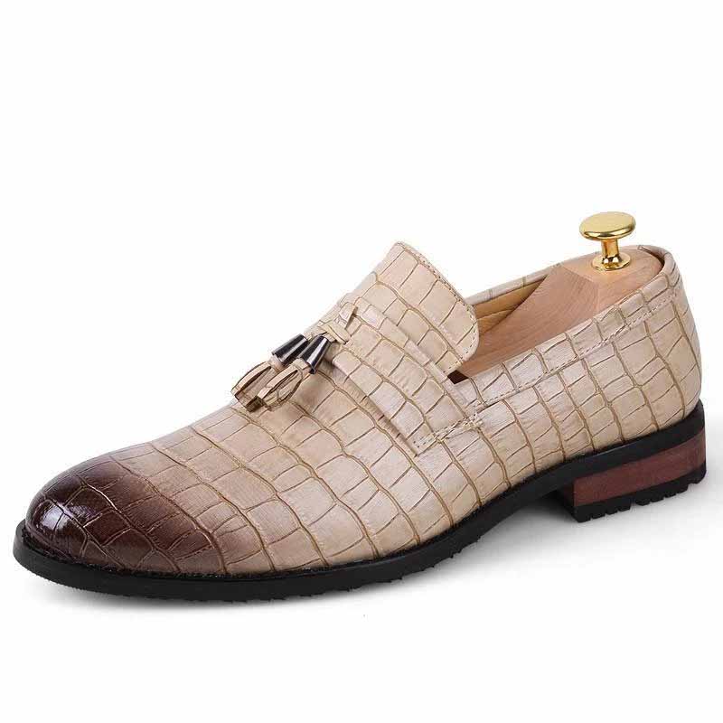Men's Crocodile Pat… - image