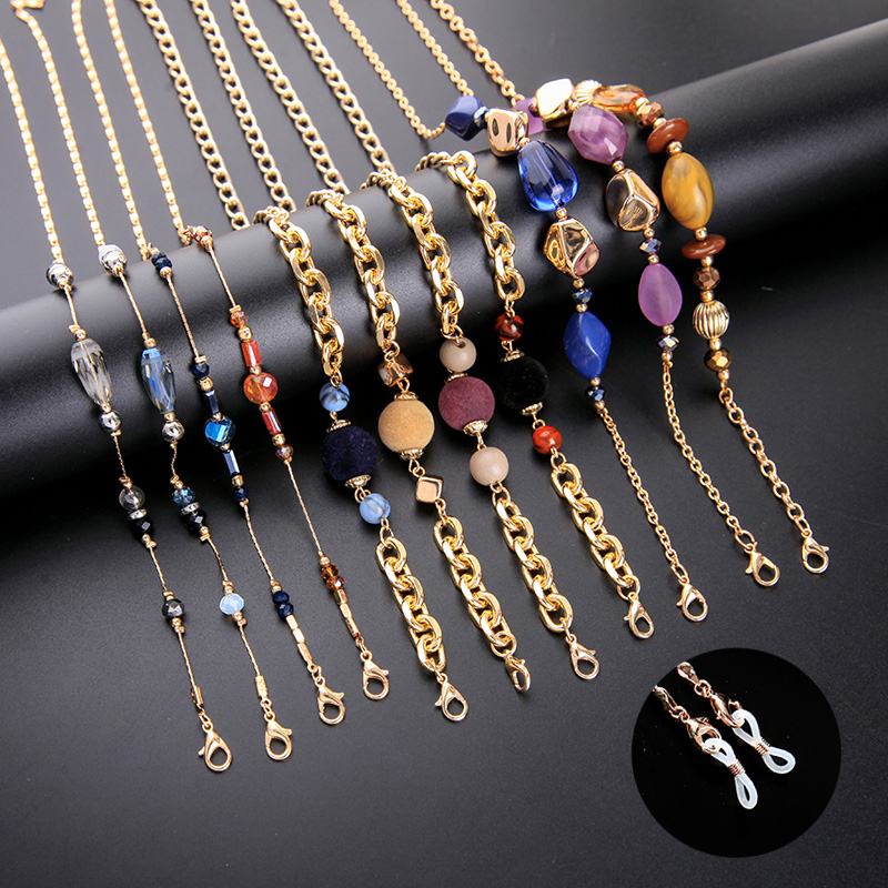 Punk Cute Fashion Jewelry Sunglasses Mask Chains For Women Acrylic Pearl Crystal Eyeglasses Lanyard Glass Wholesale 220615
Punk Cute Fashion Jewelry Sunglasses Mask Chains For Women Acrylic Pearl Crystal Eyeglasses Lanyard Glass Wholesale 220615