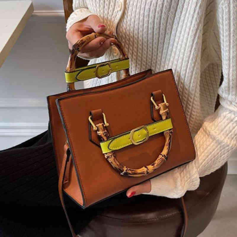Spring women's bag retro personality bamboo hand bill of lading Shoulder Messenger Tote Bag Small Purses_C2E0, Black
Spring women's bag retro personality bamboo hand bill of lading Shoulder Messenger Tote Bag Small Purses_C2E0, Black
