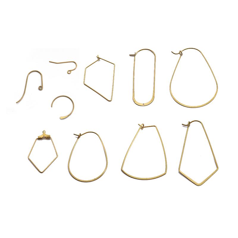 Charms 1pack Raw Brass Earring French Hooks Findings Ear Hook Wire Loop Hoops For Jewelry Making Earrings Accessories
Charms 1pack Raw Brass Earring French Hooks Findings Ear Hook Wire Loop Hoops For Jewelry Making Earrings Accessories