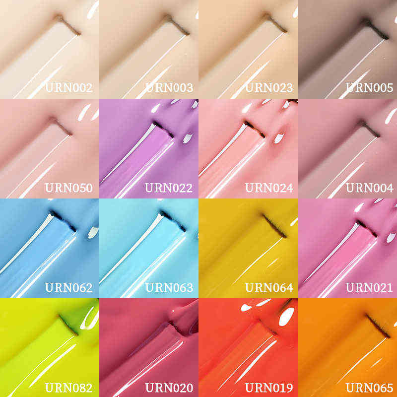 NXY Nail Gel Polish Set Purple Nude Soak Off Uv Varnishes for Manicure Need Cured Base Top Kit 0328