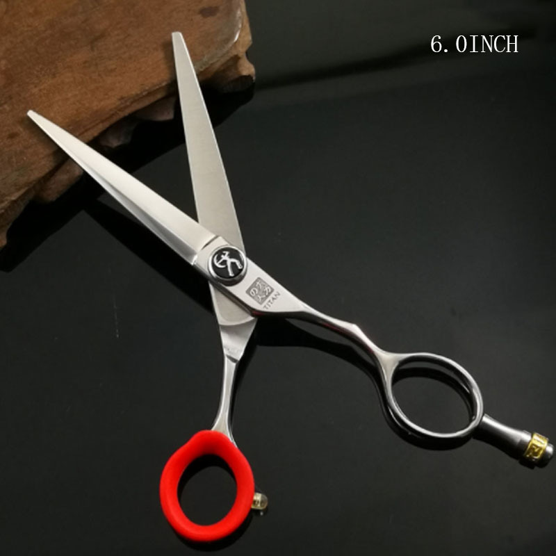 Titan Hairdress scissor Professional hairdressing scissors set barber salon cutting thinning 5.5inch 6.0inch 220317