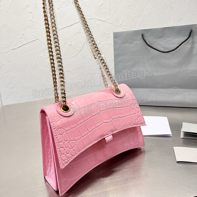 Handbags Designer Bags Chain Shoulder Bag Luxury Brand Crossbody Bags Letter Hourglass Half Moon Purses Wallet, Color 05 
Handbags Designer Bags Chain Shoulder Bag Luxury Brand Crossbody Bags Letter Hourglass Half Moon Purses Wallet, Color 05