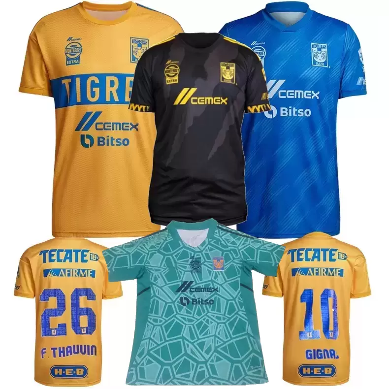 Liga MX 2021 2022 2023 Tigres Soccer Jerseys GIGNAC THAUVIN UANL home away 3rd 22 23 football men and kids shirt 4XL, 22 23 away kids
Liga MX 2021 2022 2023 Tigres Soccer Jerseys GIGNAC THAUVIN UANL home away 3rd 22 23 football men and kids shirt 4XL, 22 23 away kids
