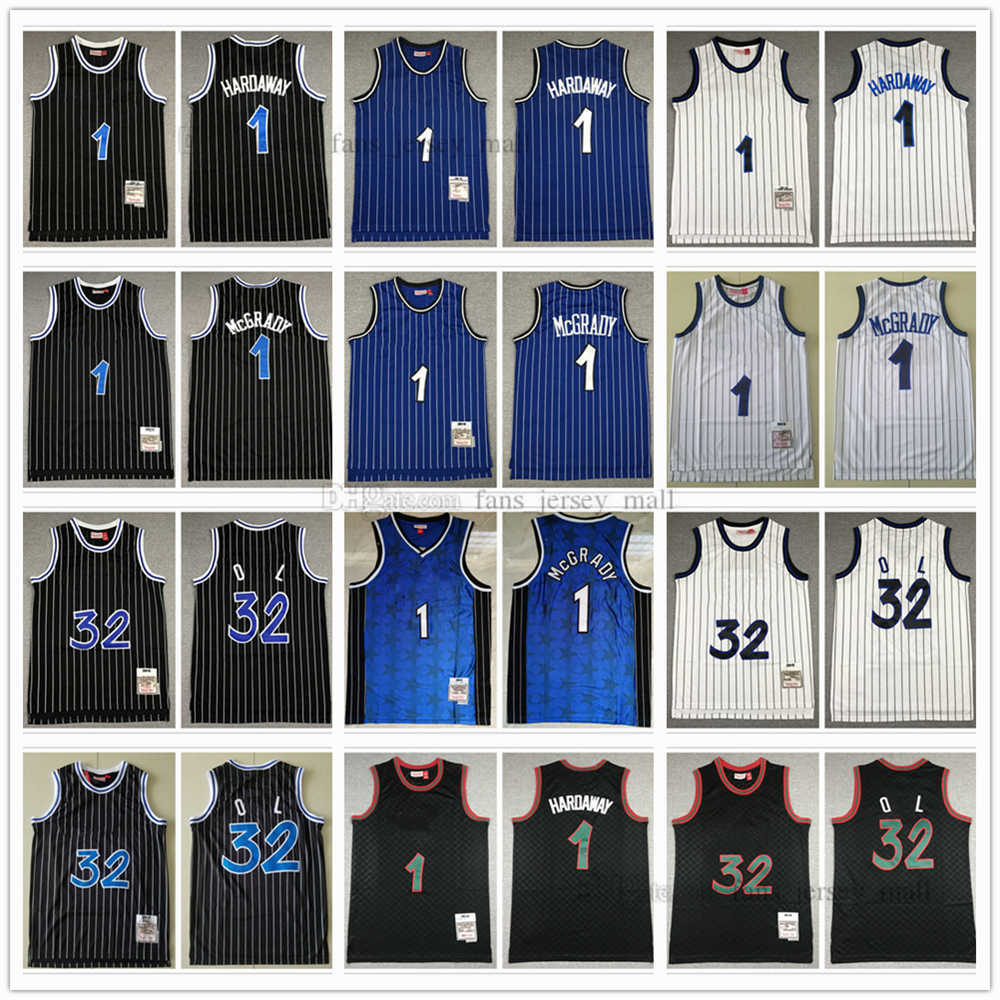 Retro Basketball Jersey McGrady Jerseys Tracy Penny 1 Hardaway #32 Colour White Blue Black Stitched Mitchell&Ness 1993-95 2003-04, Same as picture
Retro Basketball Jersey McGrady Jerseys Tracy Penny 1 Hardaway #32 Colour White Blue Black Stitched Mitchell&Ness 1993-95 2003-04, Same as picture