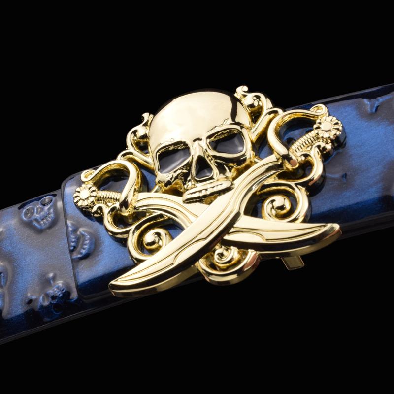 Belts High Quality Personality Skull Blue Men Designer Slide Buckle Genuine Leather Fancy Jeans Cintos MasculinosBeltsBelts, Black
Belts High Quality Personality Skull Blue Men Designer Slide Buckle Genuine Leather Fancy Jeans Cintos MasculinosBeltsBelts, Black