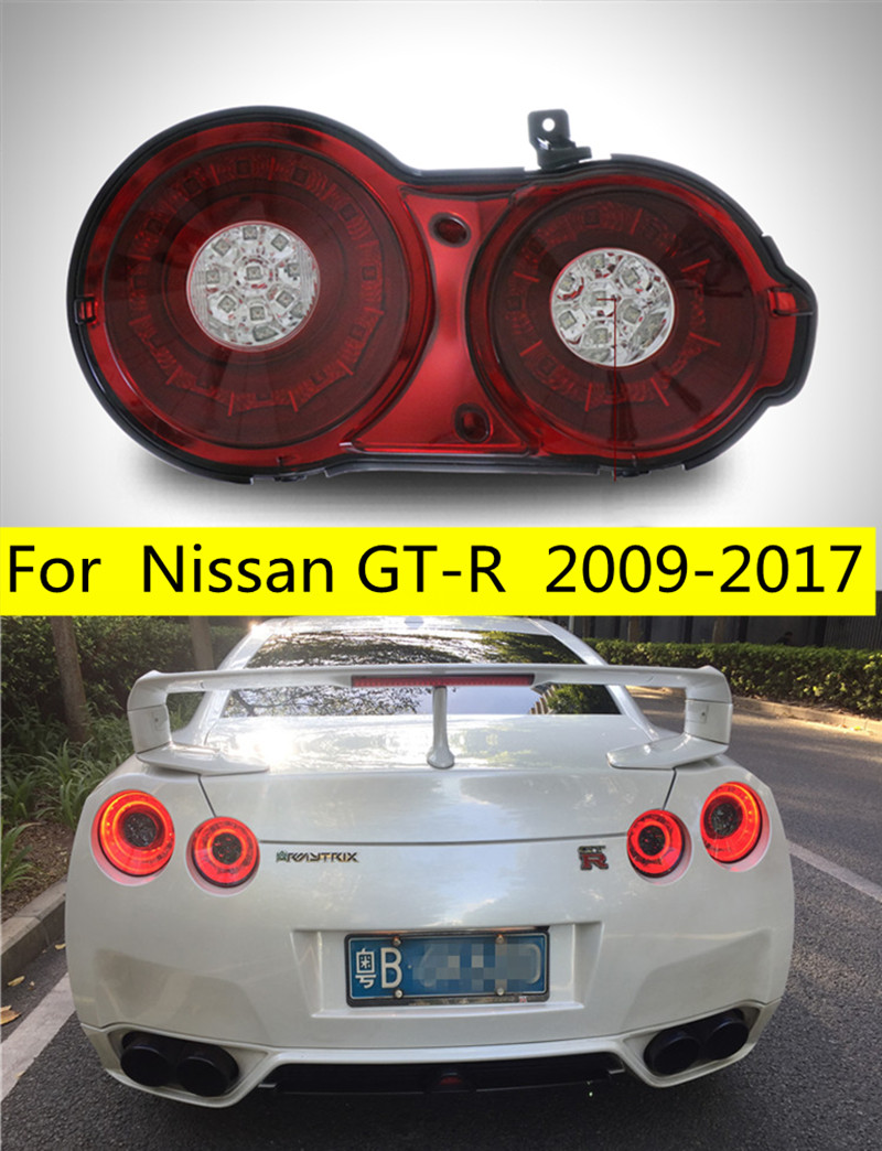 Car Taillights For Nissan GT-R LED Tail Light 2009-17 GTR Rear Fog Brake Lights Dynamic Turn Signal Reverse Lamp
Car Taillights For Nissan GT-R LED Tail Light 2009-17 GTR Rear Fog Brake Lights Dynamic Turn Signal Reverse Lamp