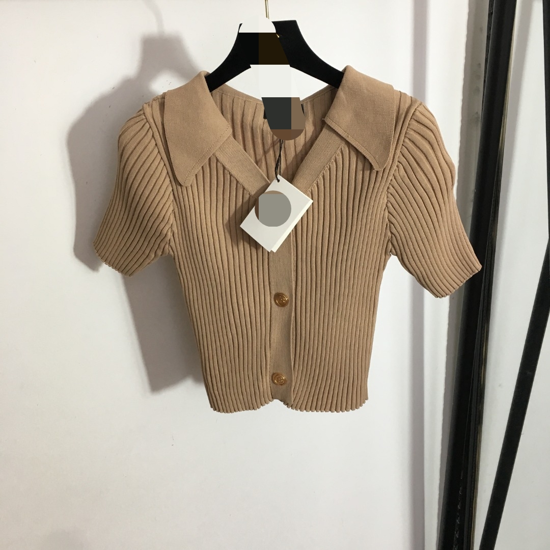 711 L 2022 Runway Summer Brand Same Style Sweater Crew Neck Short Sleeve White Black Women' Sweaters Meiyi
711 L 2022 Runway Summer Brand Same Style Sweater Crew Neck Short Sleeve White Black Women' Sweaters Meiyi