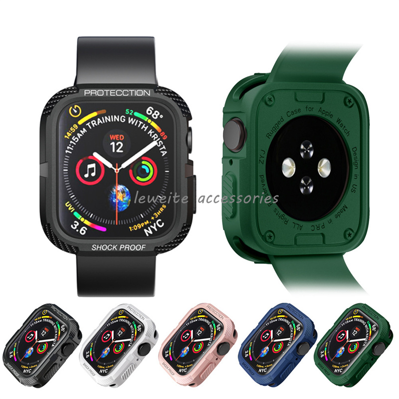 New TPU Armor Cases for Apple Watch Case 45mm 44mm 40mm 41mm 49mm iWatch Ultra Series 8 7 6 5 4 Shockproof Cover Bumper, White
New TPU Armor Cases for Apple Watch Case 45mm 44mm 40mm 41mm 49mm iWatch Ultra Series 8 7 6 5 4 Shockproof Cover Bumper, White