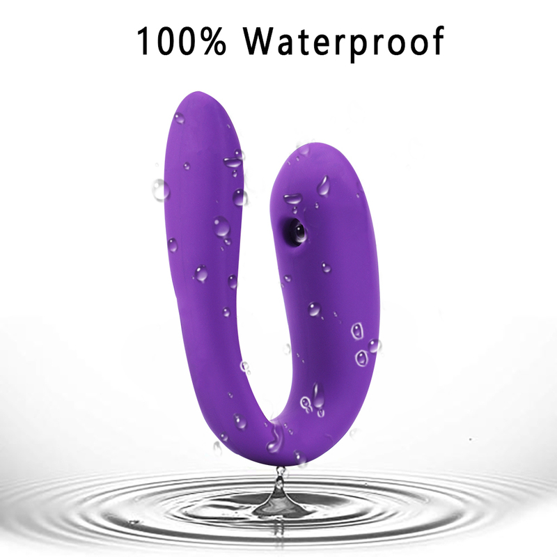 Sucking Dildo Vibrator 10 Intense Modes Sex Toys for Women G Spot Clitoris Stimulator with Remote Control U Shape Adult Sexo 220617