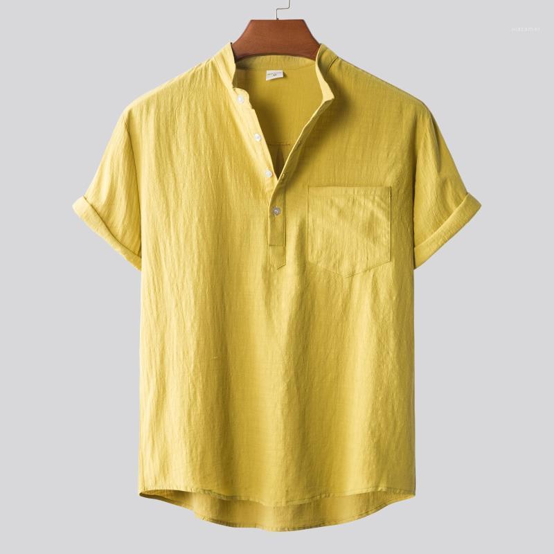 Men's Casual Shirts Summer Linen Men Streetwear Short Sleeve Shirt For Home Vintage Solid Work Tops Chemise Homme, White
Men's Casual Shirts Summer Linen Men Streetwear Short Sleeve Shirt For Home Vintage Solid Work Tops Chemise Homme, White