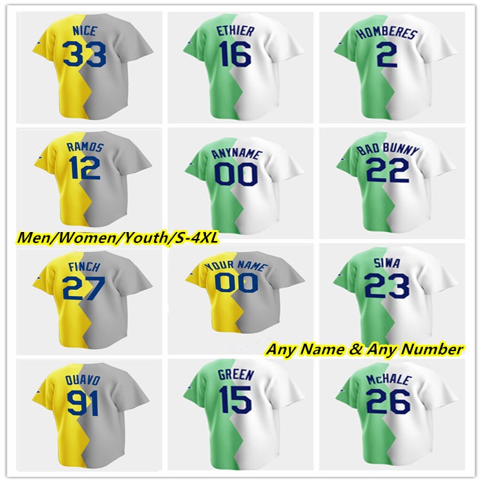 LA Brooklyn 2022 All-Star Celebrity Softball Game Baseball Jerseys 22 Bad Bunny Andre Ethier 15 Shawn Green26 Joel McHale 23 JoJo Siwa 2 Bryan Cranston Women Youth, Women grey-yellow
LA Brooklyn 2022 All-Star Celebrity Softball Game Baseball Jerseys 22 Bad Bunny Andre Ethier 15 Shawn Green26 Joel McHale 23 JoJo Siwa 2 Bryan Cranston Women Youth, Women grey-yellow