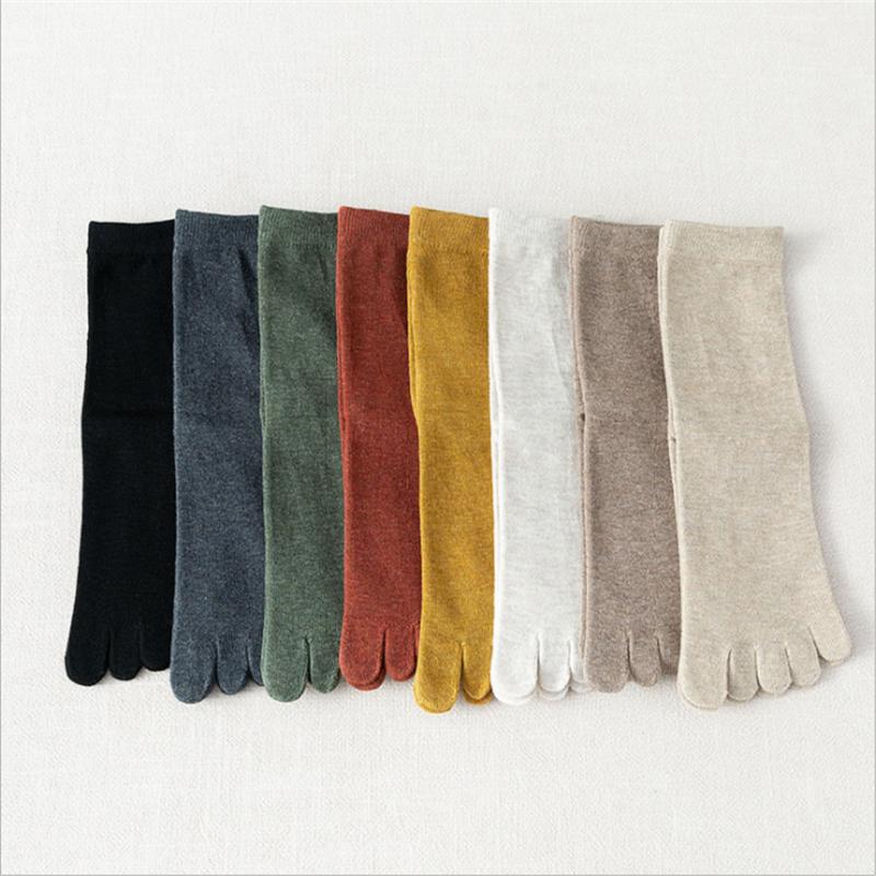 Men's Socks For Men Pure Color Wild Five-Finger Personality Split Toe Trend Japanese Cotton, Black
Men's Socks For Men Pure Color Wild Five-Finger Personality Split Toe Trend Japanese Cotton, Black